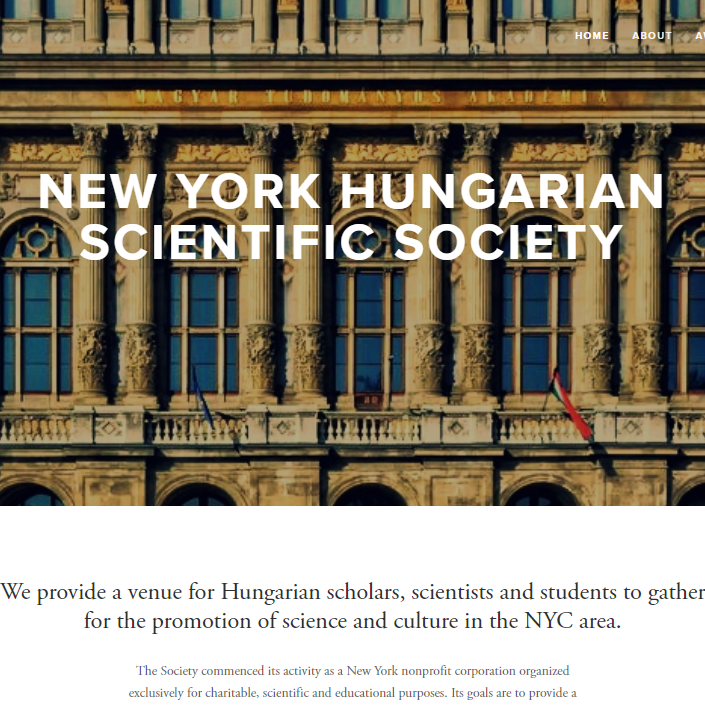 Hungarian Speaking Organization in New York - New York Hungarian Scientific Society
